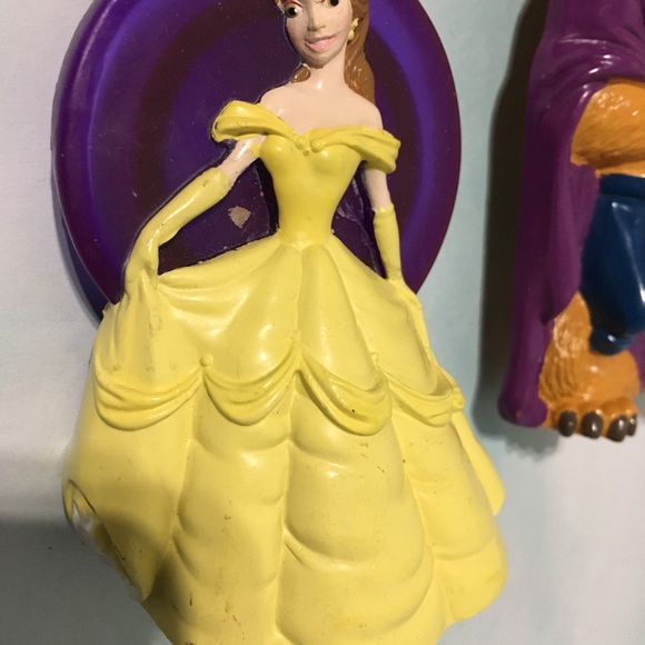 DISNEY BEAUTY AND THE BEAST VTG Night Light Covers - Picture 7 of 12